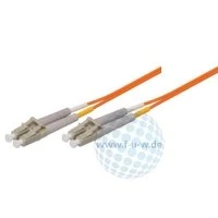 Tecline 85330 OM2-Faser LWL-Kabel (50/125 µm, 30,0 m) orange