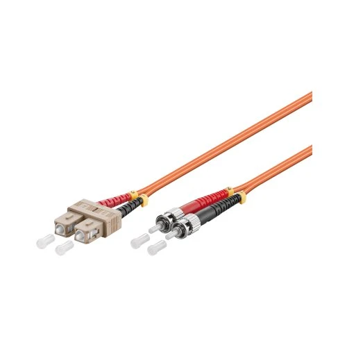 Goobay OM2 Duplex Patchkabel SC/ST 2m orange