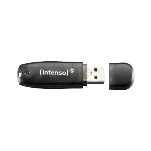 Intenso Rainbow Line 16 GB USB-Stick USB 2.0 schwarz