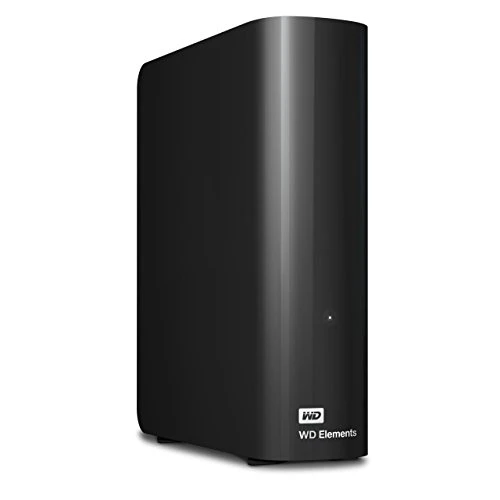 WD Elements Desktop externe Festplatte 5TB (8,9 cm (3,5 Zoll), 5400rpm, 64MB Cache, SATA III, USB 3.0) schwarz