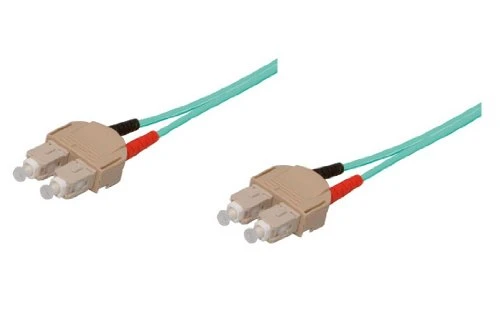 Patchkabel LWL Duplex OM3 (Multimode, 50/125) SC/SC, 10m, Good Connections®