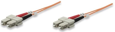 LWL Duplex Patchkabel, Multimode, SC/SC, 62.5/125 Âµm, 15.0 m, Orange SC/SC, 62.5/125 Âµm, 15.0 m, Orange