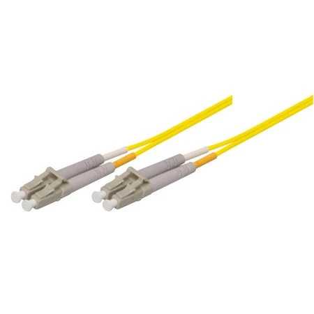 Tecline 39989330 OS2-Faser LWL-Kabel (9/125 µm, 30,0 m) gelb