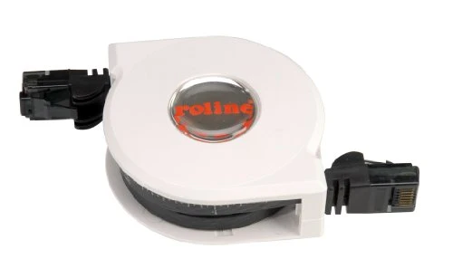 ROLINE UTP Patchkabel RJ45 mit Aufrollautomatik 2m