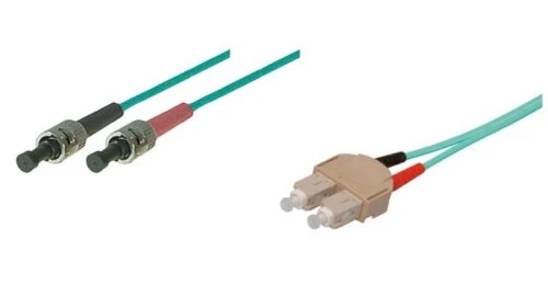 Patchkabel LWL Duplex OM3 (Multimode, 50/125) ST/SC, 3m, Good Connections®