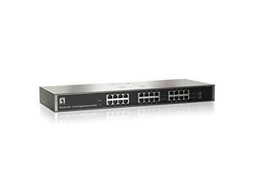 Level One GSW-2457 Gigabit Ethernet Switch 24 Port