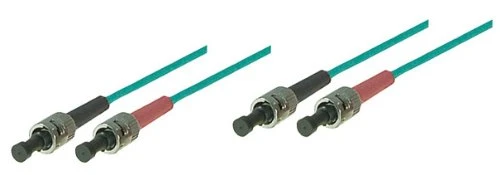 Patchkabel LWL Duplex OM3 (Multimode, 50/125) ST/ST, 2m, Good Connections®