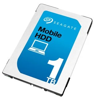 SEAGATE 1TB HDD SATA 5400rpm 6,4cm 2,5Zoll 7mm BauhÃ¶he 128Mb cache BLK