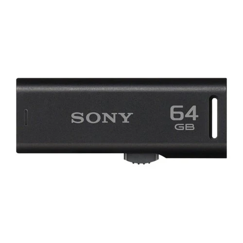 Sony MicroVault R-Series 64GB Black Flash Drive – USM64GR