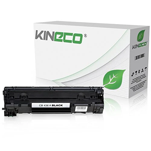 Kineco Toner kompatibel zu HP CB436A LaserJet P 1503 1504 1505 1506 N M 1522 NF 1120 A N H W MFP 1500 Series – 36A – Schwarz 2.000 Seiten