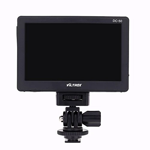 Andoer Viltrox DC-50 HD Clip-on LCD 5 „‚Monitor tragbar Wide View für Canon Nikon Sony DSLR Kamera DV