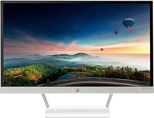 HP Pavilion 23xw IPS-LED (J7Y75AA) 58,4 cm (23 Zoll) Monitor (VGA, HDMI, Full HD, 7ms Reaktionszeit) weiß