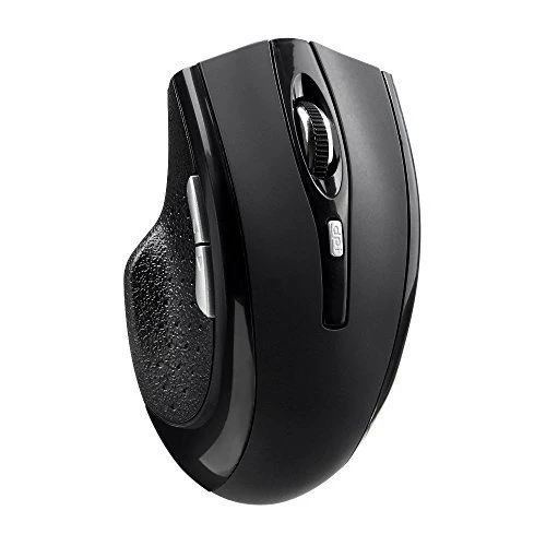 TONOR aufladber Bluetooth 3,0 lautlose kabellos schnurlos Funkmaus wireless Maus Mäuse DPI für PC Mac Tablet Laptop Schwarz