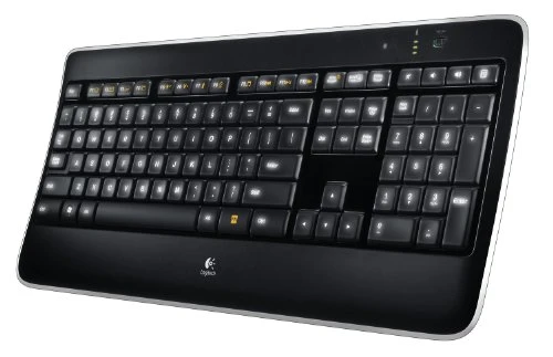 Logitech K800 Wireless Illuminated Keyboard (deutsches Tastaturlayout, QWERTZ)