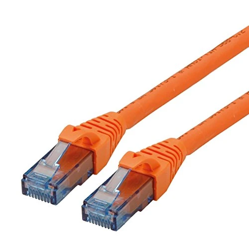 ROLINE UTP LAN Kabel Cat 6A Component Level LSOH| Ethernet Netzwerkkabel mit RJ45 Stecker | orange 20 m