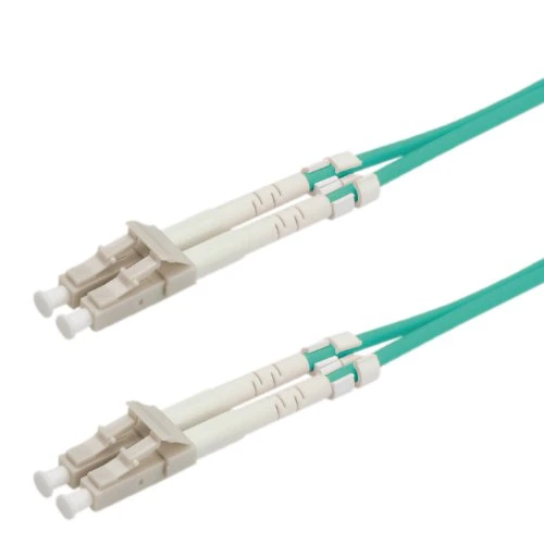 VALUE LWL-Kabel 50/125µm OM3 LC/LC 5m türkis