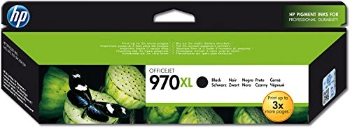 HP 970XL Schwarz Original Tintenpatrone mit hoher Reichweite
