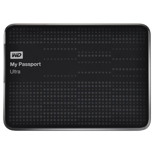 WD My Passport 2 TB Ultra Externe Festplatte (6,4 cm (2,5 Zoll), Kabel, Backup-Software, Passwortschutz, Hardware-Verschlüsselung, autom. Cloud-Backup, USB 2.0, USB 3.0) schwarz