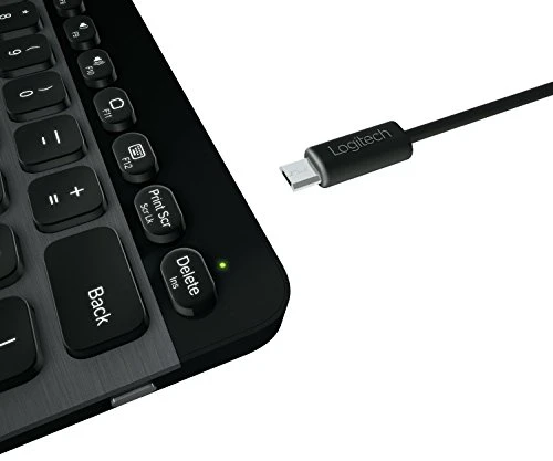 Logitech Bluetooth Illuminated Keyboard K810 (QWERTZ, deutsches Tastaturlayout)