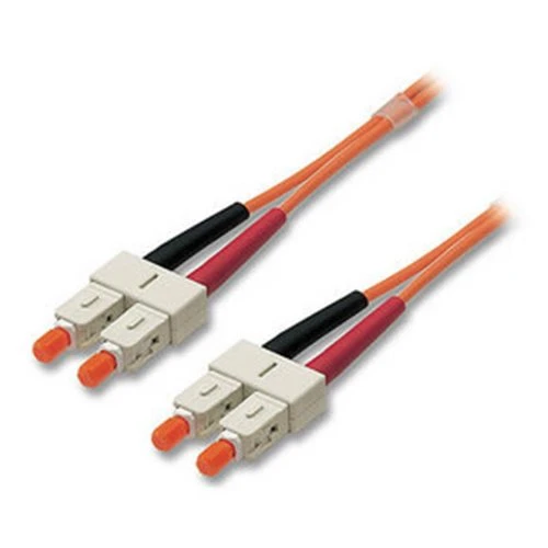Lindy LWL Patchkabel 62.5µ Patchkabel Duplex SC / Stecker – SC / Stecker Duplex 10.0 m