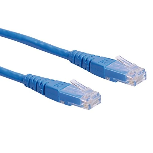 ROLINE UTP Patchkabel RJ45 CAT 6 blau 5m