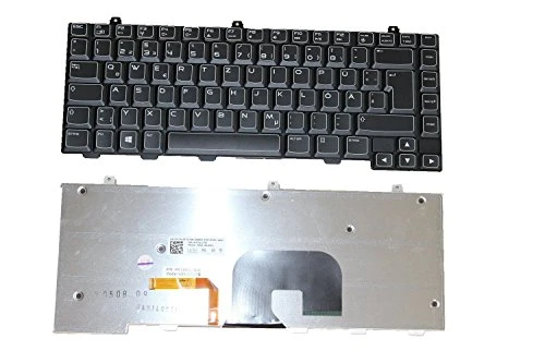 Greenfancy® DE(GR) Tastatur Dell Alienware M14X Beleuchtung NSK-AKU0G 082T35 PK130G81A12 Laptop Schwarz Keyboard QWERTZ deutsch