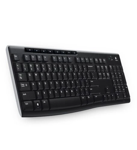 Logitech Wireless Keyboard K270 (QWERTY, internationales Tastaturlayout)