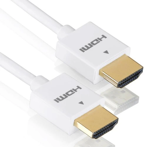 deleyCON 1m HDMI Kabel   SLIM   High Speed mit Ethernet (Neuster Standard)   3D   4K ULTRA HD   SUPER flexibel