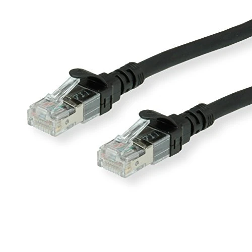 ROLINE 21152075 Patchkabel „Kat.6 UTP, LSOH“, Component Level, 1,5m schwarz