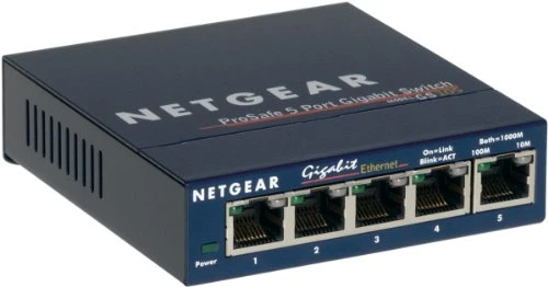 NetGear GS105GE Gigabit Ethernet Switch