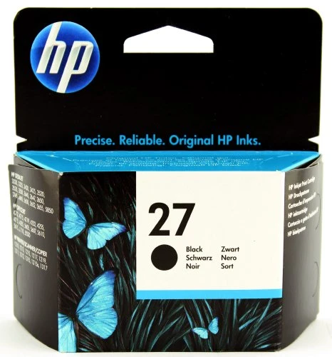 HP 27 Schwarz Original Tintenpatrone