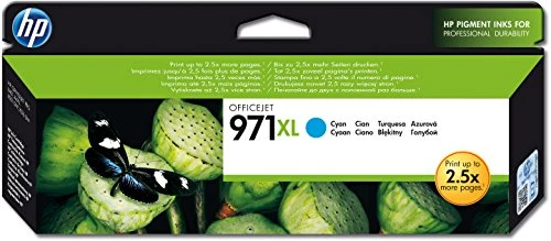HP 971XL Cyan Original HP Tintenpatrone mit hoher Reichweite