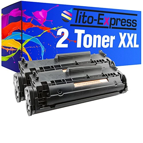 2 Toner-Patronen XL PlatinumSerie Schwarz für HP Q2612A 12A Laserjet 1010 1012 1015 1018 1020 1022 1022N 1022NW 1028 3015 3015AIO 3020 3020AIO 3030 3030AIO 3050 3050Z 3052 3055 M1005 M1005MFP M1319 M1319F
