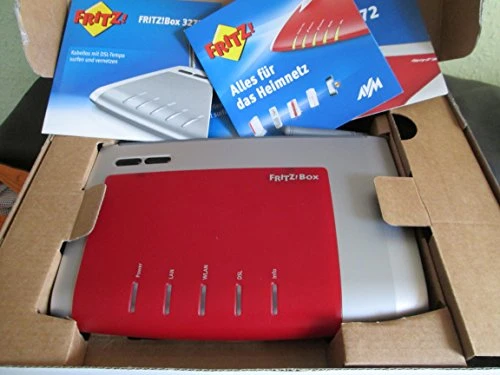 AVM FRITZ!Box WLAN 3272 – WLAN-Router + DSL-Modem WLAN-N 450MBit/s – Dual-Band – USB 2.0-Host – FRITZ!Mini Unterstuetzung – VPN Serviceabwicklung AVM über: 030-390 04 390