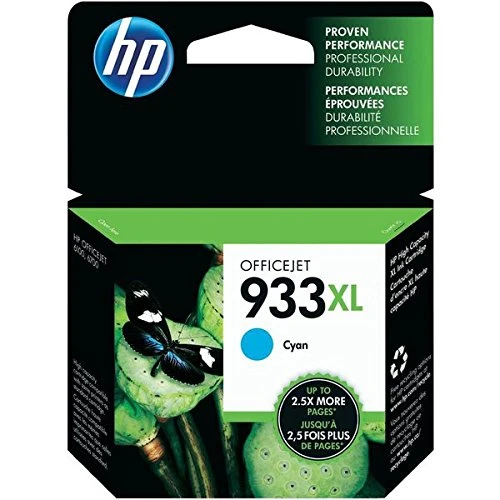 HP 933XL Original Tintenpatrone mit hoher Reichweite cyan