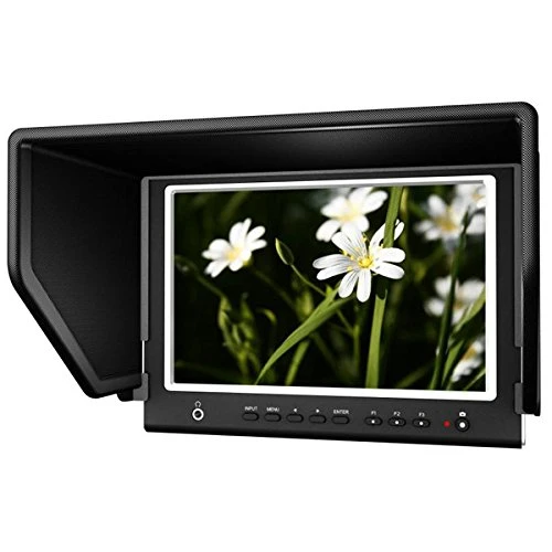 Lilliput 7 Inch 664/O/P Hdmi Input Output 1280×800 IPS 1080p High Brightness Outdoor Monitor Peaking Focus for Canon eos 5d mark II III 6D 7D 70D 1DS 1D X 750D XL1S Nikon D800 D810 D800E D7200 D750 D8000 Panasonic GH3 GH4 SONY A7 A7R A7S BMPCC Field Monitor