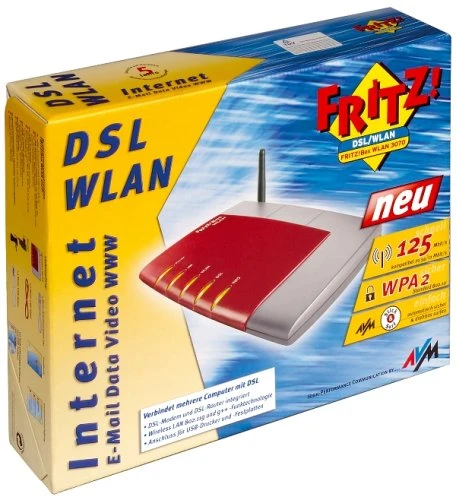 AVM FRITZ!Box WLAN 3070 Wireless LAN Router