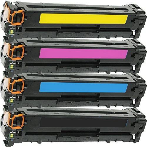 Cool Toner CB540A CB541A CB542A CB543A kompatibel für HP Color LaserJet CP1215 CP1515N CP1518NI, CM1312 CM1312NFI, K-2200 Seiten, C/M/Y-1400 seiten